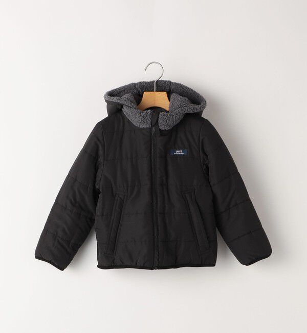 SHIPS KIDS「SHIPS KIDS:100～130cm/〈洗濯機可能〉ボア リバーシブル ジャケット」|ブルゾン・スタジャン|