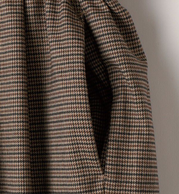 SHIPS KIDS「SHIPS KIDS:140～160cm /千鳥柄 チェック タック パンツ」|その他|