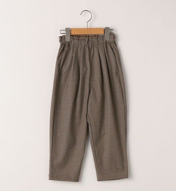 SHIPS KIDS「SHIPS KIDS:100～130cm /千鳥柄 チェック タック パンツ」|その他|
