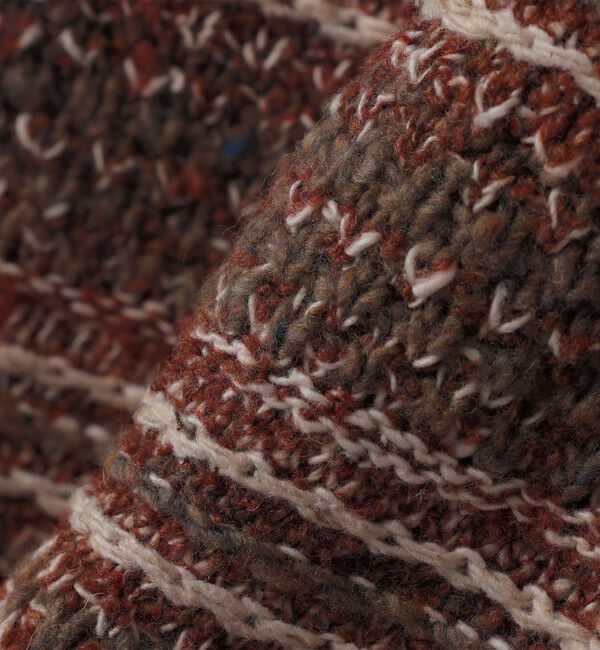 SHIPS「crepuscule: MULTI BORDER MIX PO」|ニット・セーター|