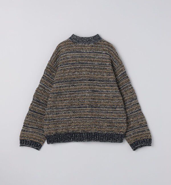 SHIPS「crepuscule: MULTI BORDER MIX PO」|ニット・セーター|