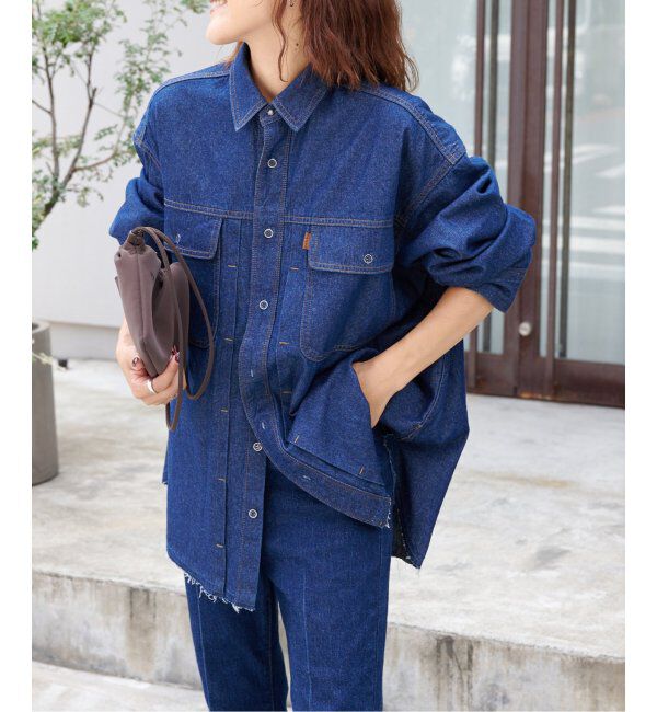 OUTDOOR PRODUCTS Usual Things「ULTデニムワーカーシャツ」|シャツ・ブラウス|