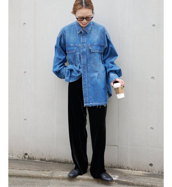 OUTDOOR PRODUCTS Usual Things「ULTデニムワーカーシャツ」|シャツ・ブラウス|