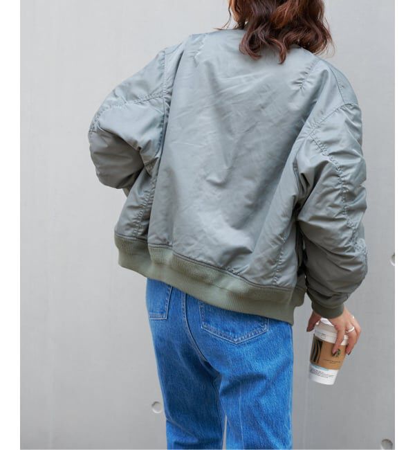 OUTDOOR PRODUCTS Usual Things「ULT MA-1ジャケット ユニセックス着用可」|ブルゾン・スタジャン|