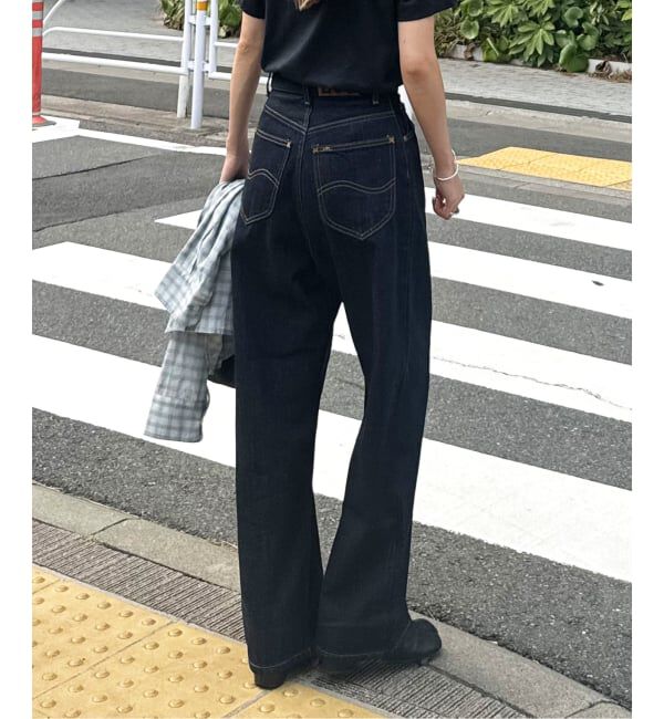 新色追加 LEE 別注ハイウエストルーズデニム（OUTDOOR PRODUCTS Usual