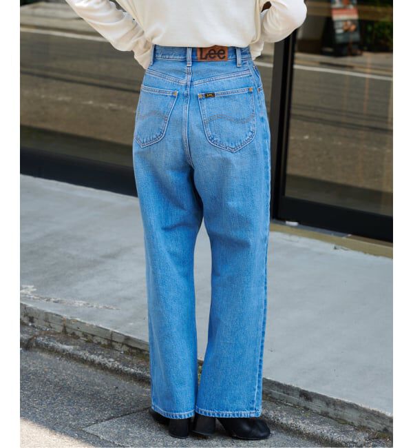 新色追加 LEE 別注ハイウエストルーズデニム（OUTDOOR PRODUCTS Usual