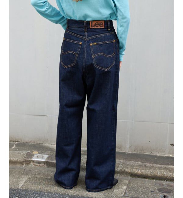 新色追加 LEE 別注ハイウエストルーズデニム（OUTDOOR PRODUCTS Usual