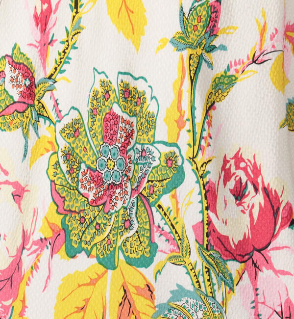 SOULEIADO「サッカープリント キャミソールチュニックブラウス」|シャツ・ブラウス|