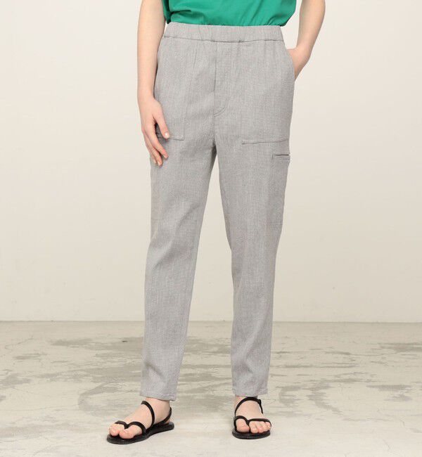 GALERIE VIE「コットンリネンストレッチ カーゴパンツ」|その他|