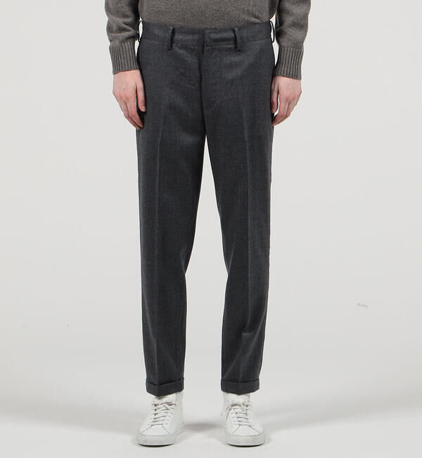 TOMORROWLAND MENS「ウールポリウレタン バックシャーリングスリムパンツ」|その他|