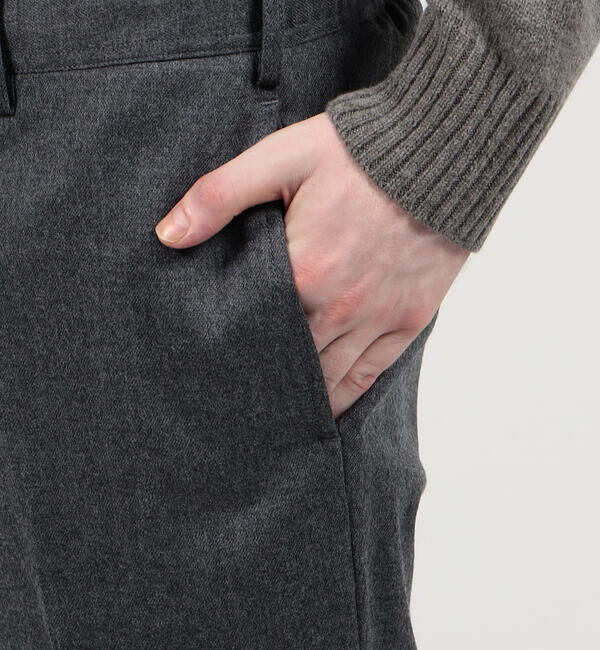 TOMORROWLAND MENS「ウールポリウレタン バックシャーリングスリムパンツ」|その他|