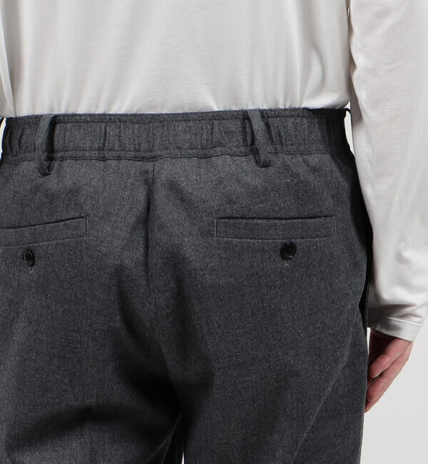 TOMORROWLAND MENS「ウールポリウレタン バックシャーリングスリムパンツ」|その他|