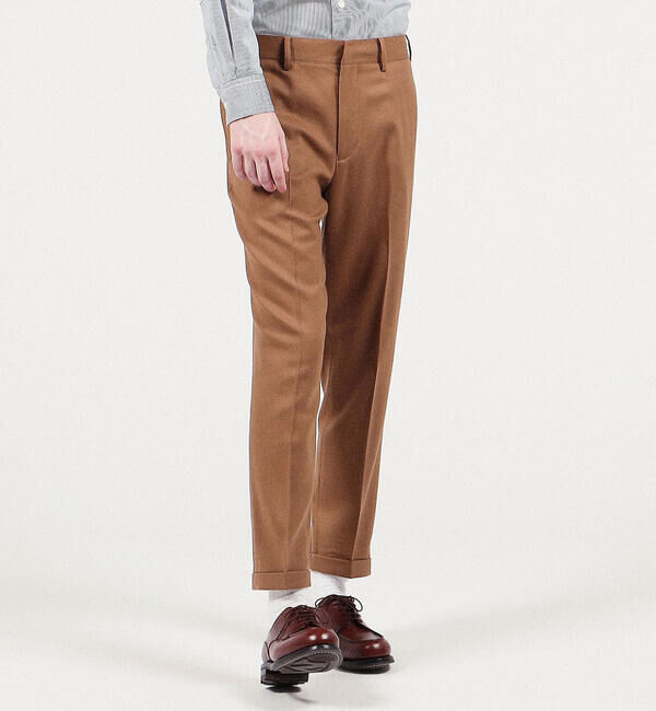 TOMORROWLAND MENS「ウールポリウレタン バックシャーリングスリムパンツ」|その他|