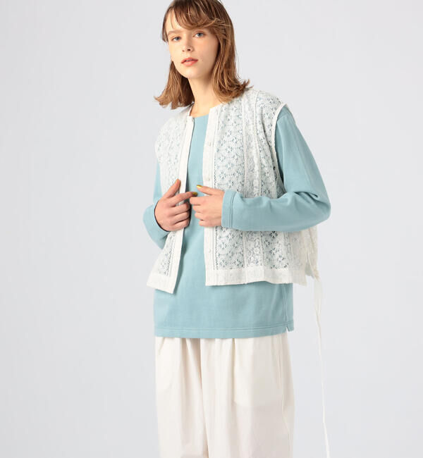 TOMORROWLAND GOODS「Khadi and Co MILLAK コットン ノースリーブブラウス」|シャツ・ブラウス|