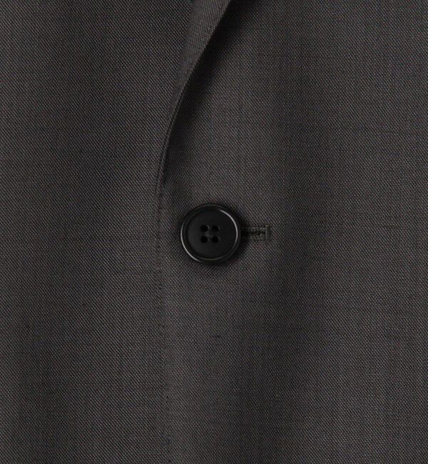 TOMORROWLAND MENS「Super100'sウールシャークスキン シングルブレステッド2Bジャケット」|テーラードジャケット|