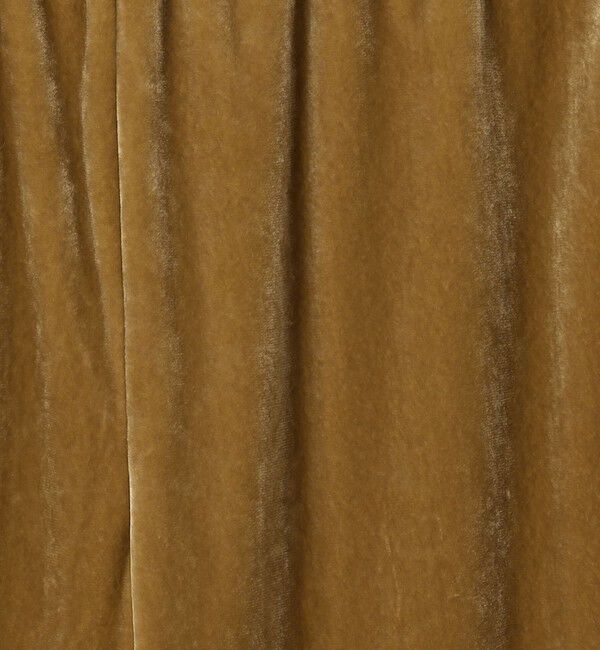 CABaN「ソフトベロア セミワイドパンツ」|チノ|