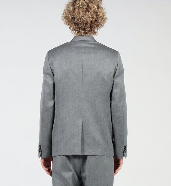 Edition「ウールモヘヤピークドラペルダブルジャケット」|テーラードジャケット|