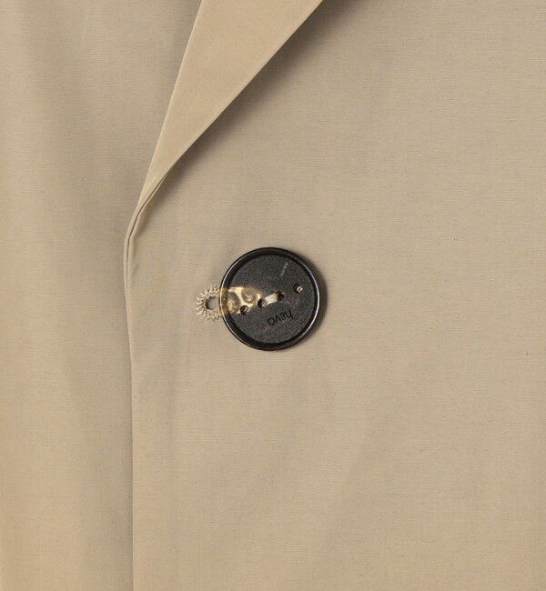 TOMORROWLAND BUYING WEAR「HEVO OSTUNI ポリエステルコットン ベルテッドコート」|チェスターコート|