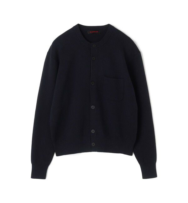 CABaN コットンカシミヤ ポケットクルーネックカーディガン（CABaN