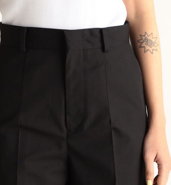 Edition「エコテックギャバ スリムスラックス」|チノ|