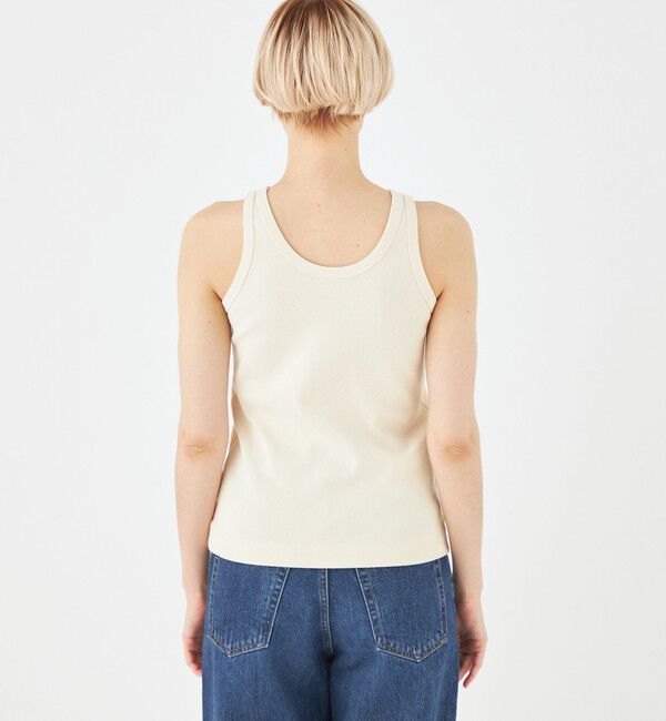 MACPHEE「コットンフライス アメリカンスリーブタンクトップ」|タンクトップ|