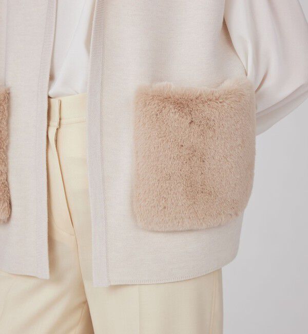 Ballsey「ウールポリエステルミラノリブ フーディジレ」|ベスト・ジレ|