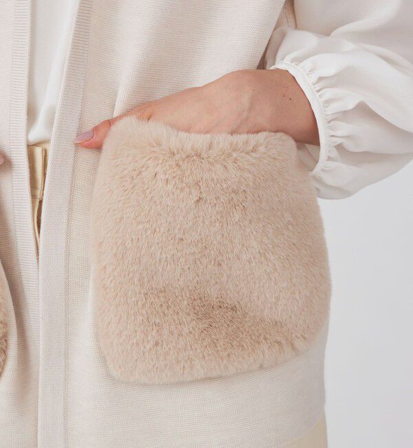 Ballsey「ウールポリエステルミラノリブ フーディジレ」|ベスト・ジレ|