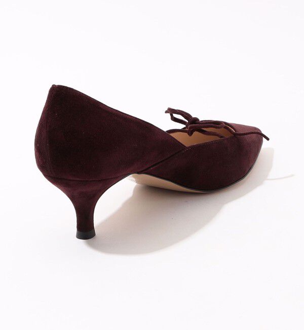 TOMORROWLAND GOODS「NEBULONI E. スエードリボンパンプス」|パンプス|