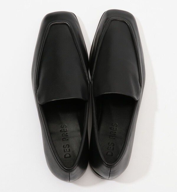 TOMORROWLAND GOODS「DES PRES スクエアトゥーローファー」|ローファー|