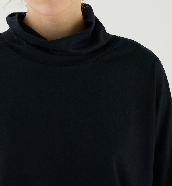 GALERIE VIE「コットンシルクジャージー タートルネックプルオーバー」|Tシャツ・カットソー|