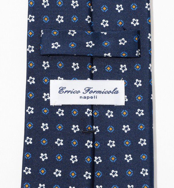TOMORROWLAND GOODS「ERRICO FORMICOLA シルク プリント小紋柄ネクタイ」|ネクタイ・蝶ネクタイ|