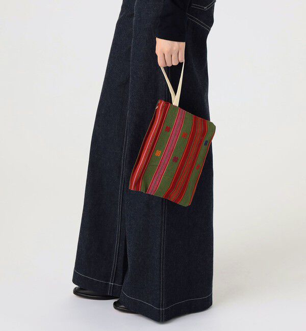 TOMORROWLAND GOODS「charrita Woven textile bag」|ハンドバッグ|
