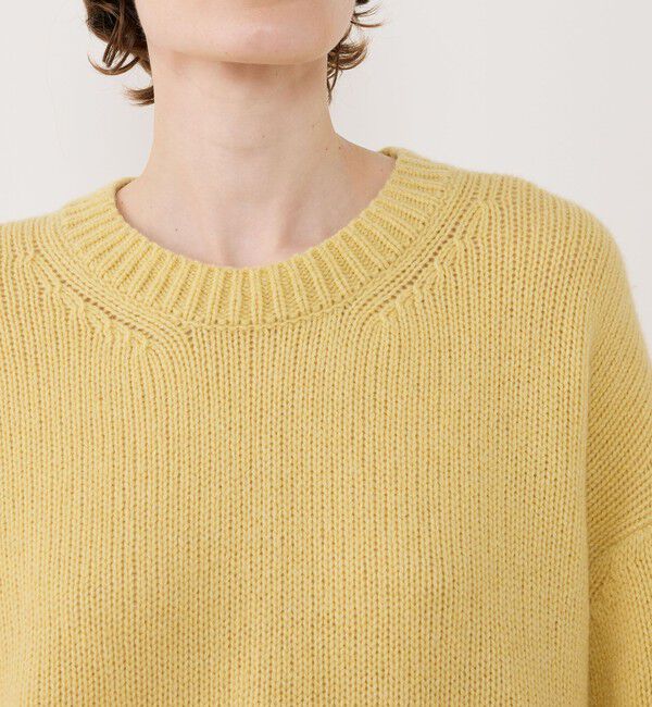 ファインウール クルーネックプルオーバー（GALERIE VIE）｜ルミネの