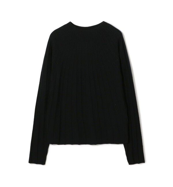 Ballsey「ストレッチカシミヤ ソフトビルドネックプルオーバー」|ニット・セーター|19 ブラック