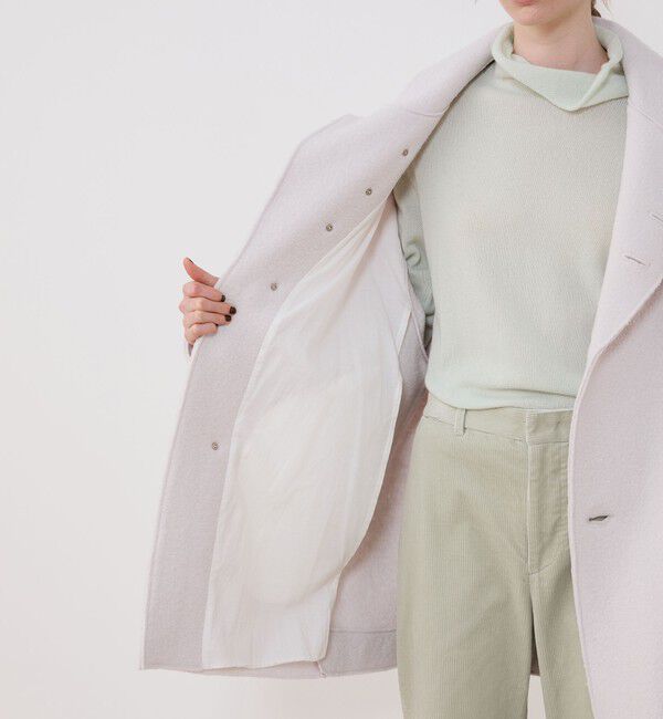GALERIE VIE「ボイルドウール Pコート」|ピーコート|