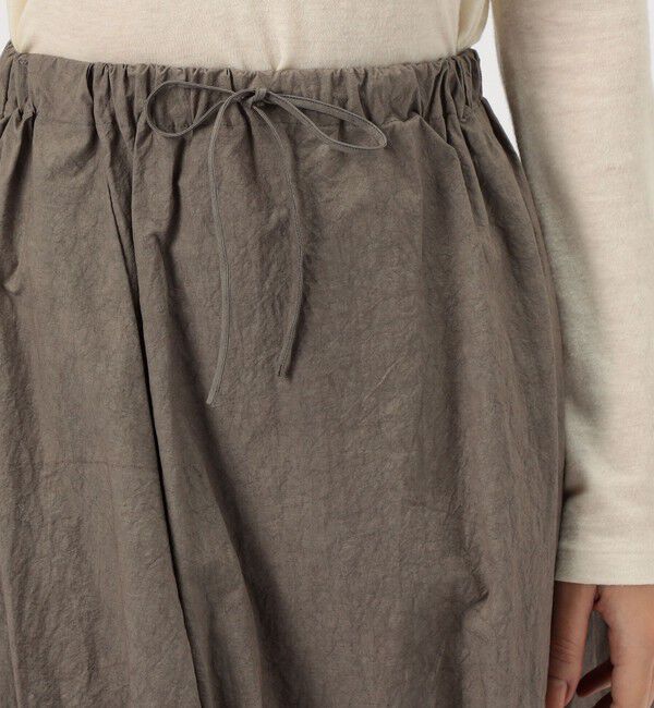 TOMORROWLAND GOODS「LAUREN MANOOGIAN TWIST ギャザースカート」|スカート|