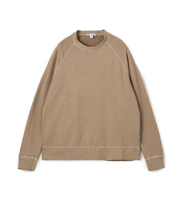 JAMES PERSE「バックパイルスエット ラグランスリーブプルオーバー WXA3657」|スウェット・ジャージ|43 ベージュ