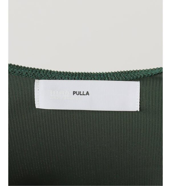  「TOGA PULLA Pique jersey tank top TP252-JT235：カットソー」|Tシャツ・カットソー|