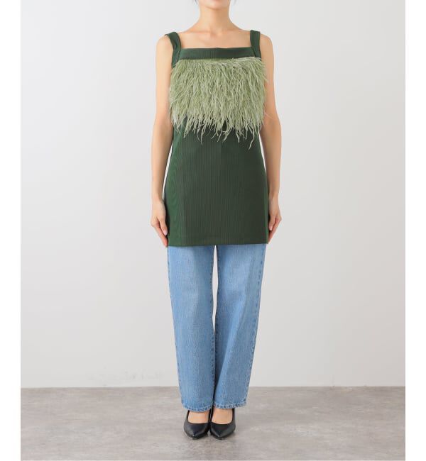  「TOGA PULLA Pique jersey tank top TP252-JT235：カットソー」|Tシャツ・カットソー|