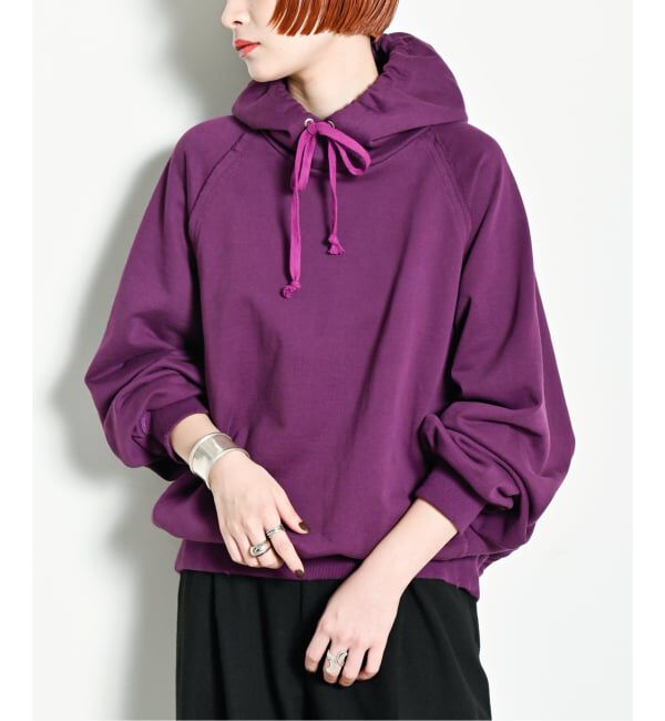  「DISTRESSED SWEAT TOP：スウェット」|スウェット・ジャージ|パープル