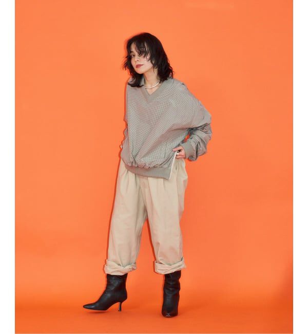  「《予約》[THE MOOD] V-NECK プルオーバー」|シャツ・ブラウス|