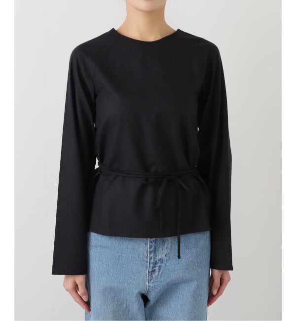 EMILYWEEK「【BASERANGE/ベースレンジ】LONG SLEEVE APRON TOP / TSLSA-WS-WI25」|シャツ・ブラウス|