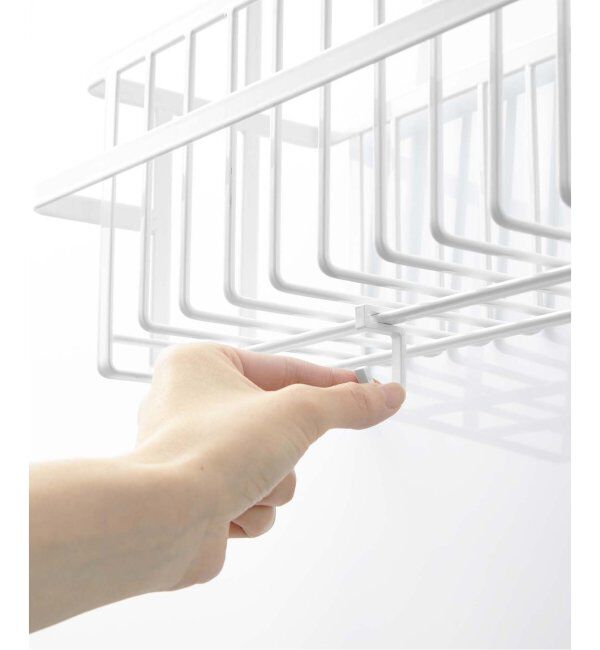 journal standard Furniture「《WEB限定》【tower/タワー】引っ掛けバスルームバスケット ワイド」|トイレタリー・ランドリーグッズ|