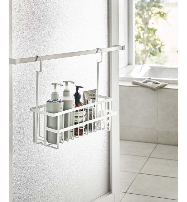 journal standard Furniture「《WEB限定》【tower/タワー】引っ掛けバスルームバスケット ワイド」|トイレタリー・ランドリーグッズ|