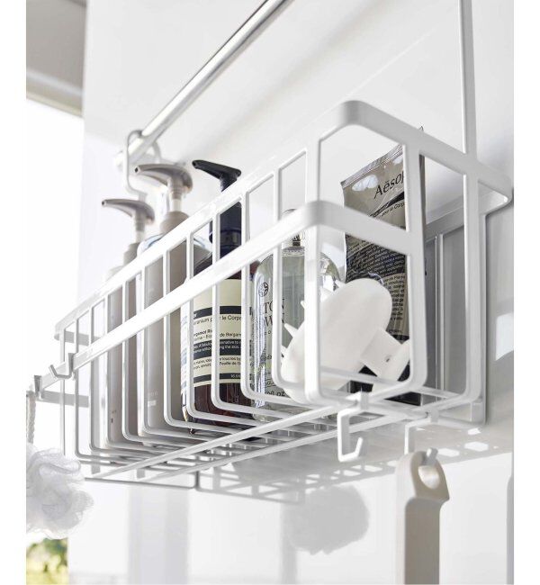 journal standard Furniture「《WEB限定》【tower/タワー】引っ掛けバスルームバスケット ワイド」|トイレタリー・ランドリーグッズ|