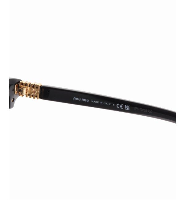 EYETHINK「【MIU MIU/ミュウミュウ】10ZS BK2 Sunglasses」|サングラス|