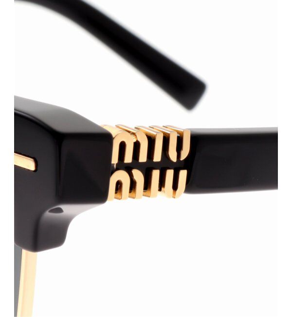 EYETHINK「【MIU MIU/ミュウミュウ】10ZS BK2 Sunglasses」|サングラス|