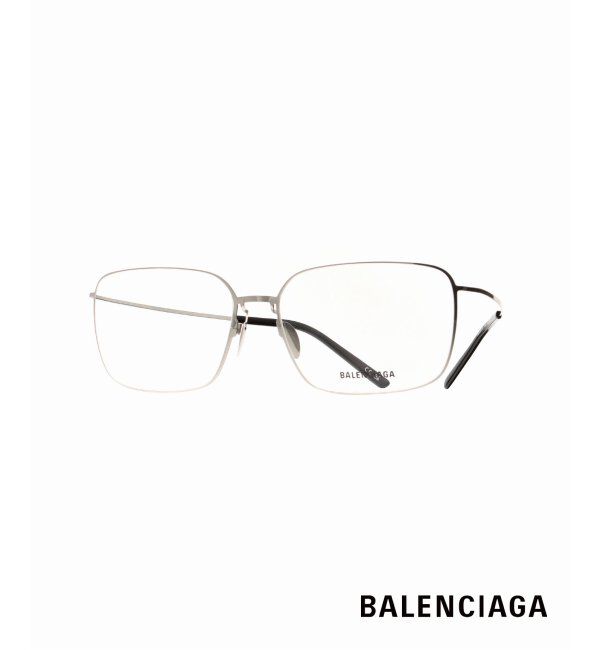 EYETHINK「【BALENCIAGA / バレンシアガ】BB0351O003 Optical」|メガネ|シルバー