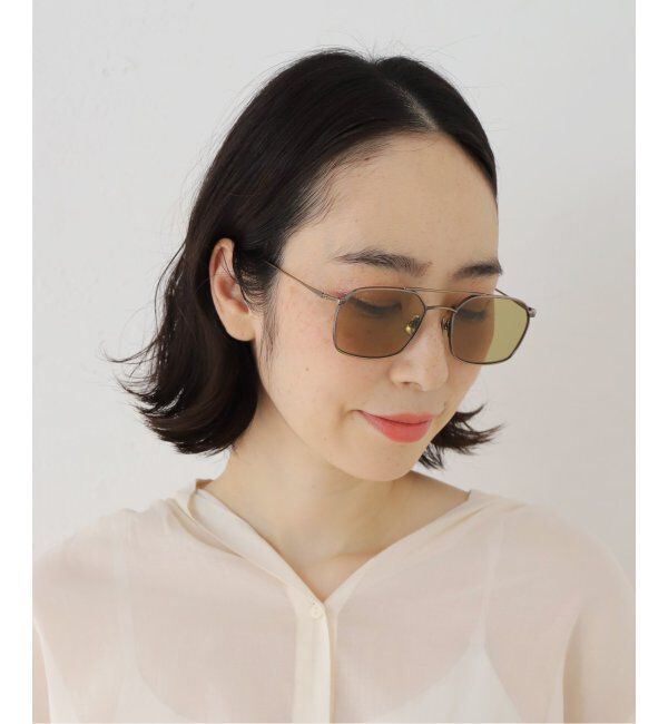 EYETHINK「PETER AND MAY JENNY ANTIC GOLD LIGHT KHAKI Sunglasses」|サングラス|