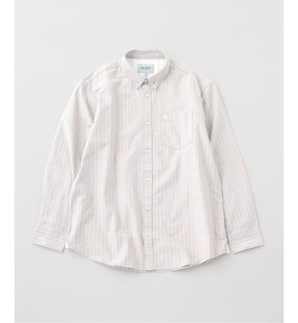 JOINT WORKS「CARHARTT WIP / カーハート ダブリューアイピー L/S CASSEL SHIRT」|シャツ・ブラウス|ベージュ